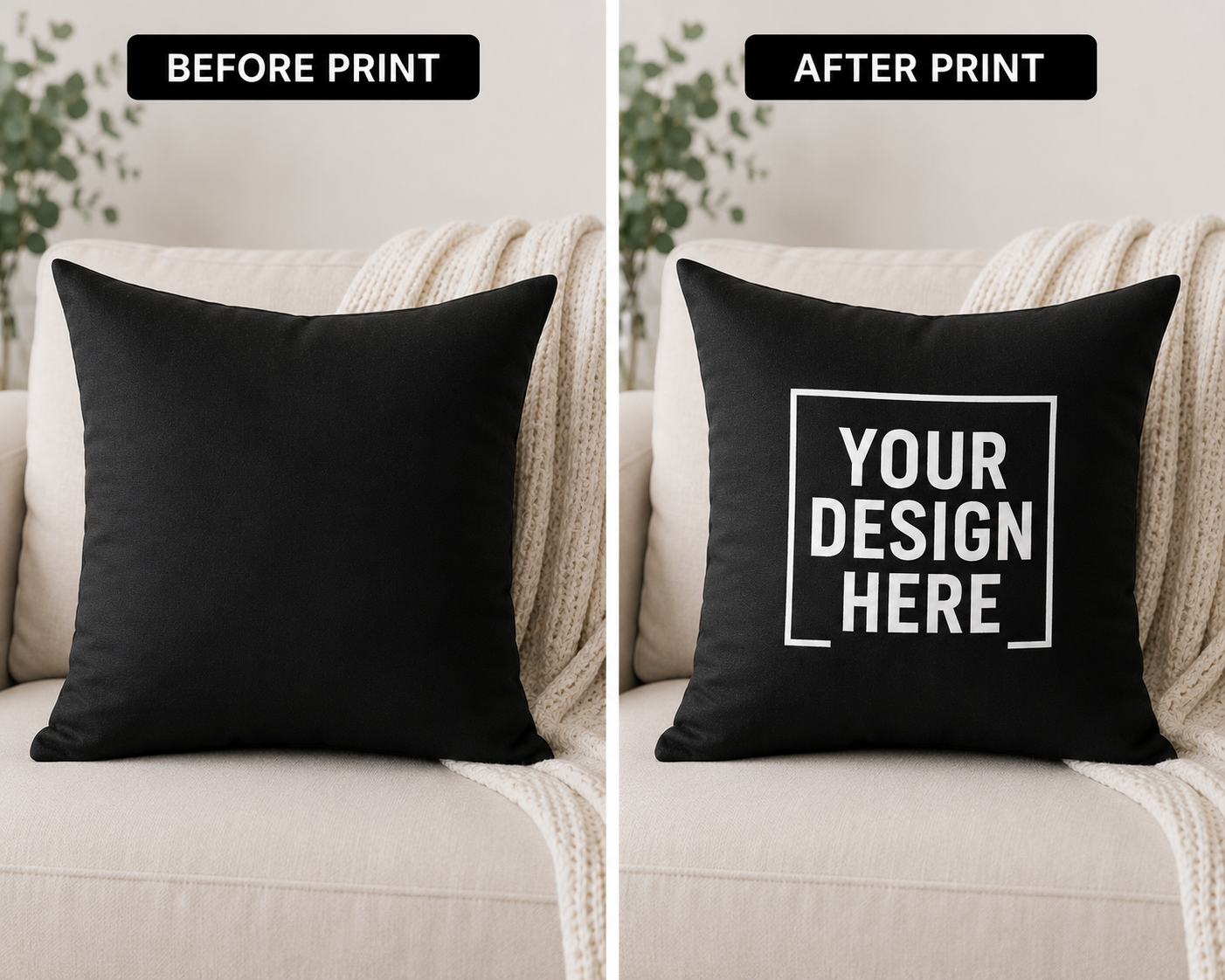 Personalized Pillow Cover